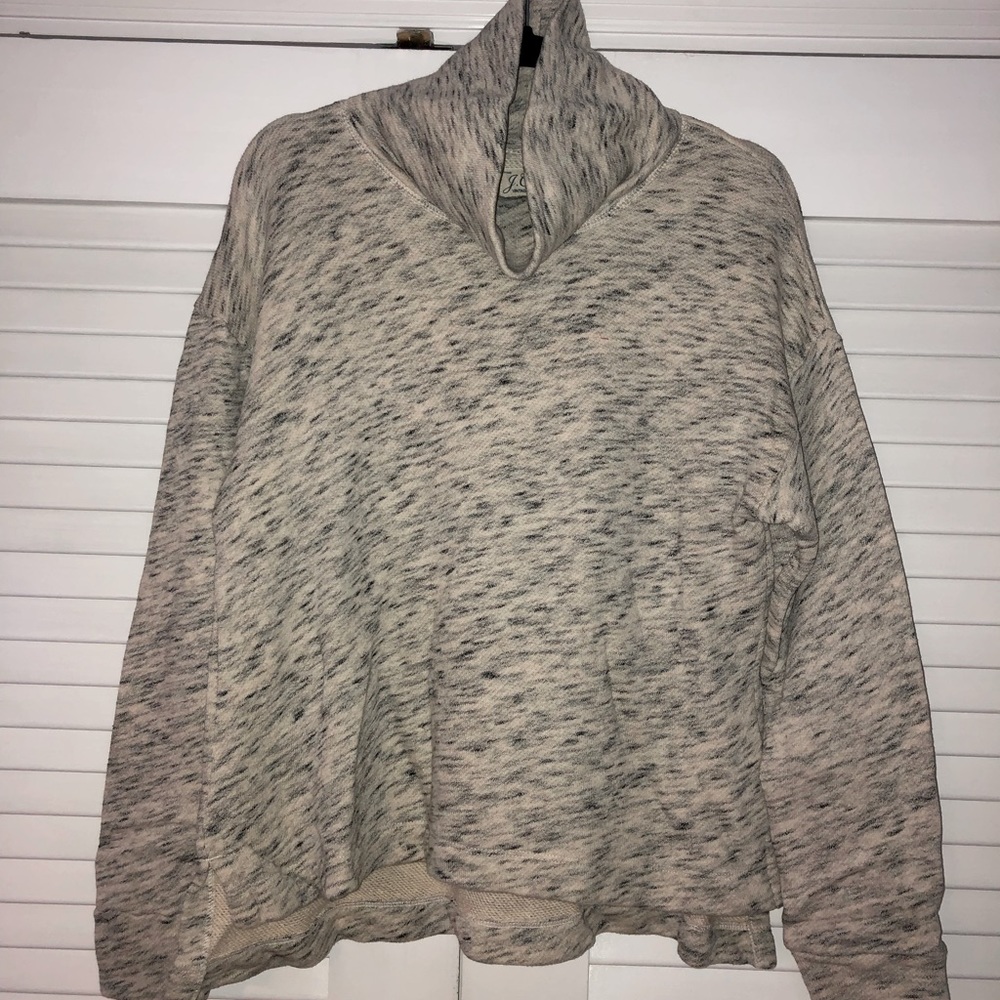 J Crew funnel neck sweatshirt